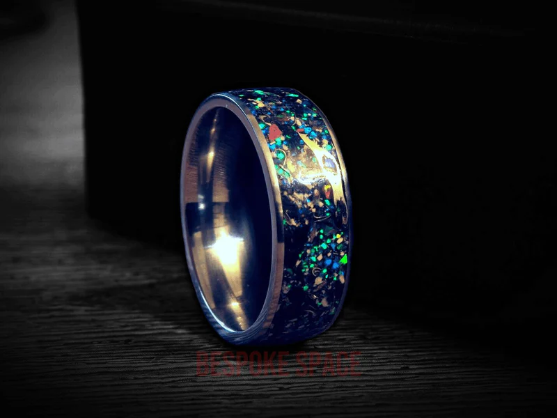 Stunning cosmos inspired rings