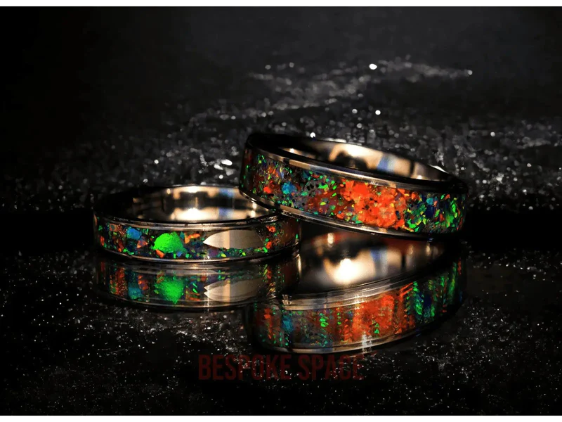 Stunning cosmos inspired rings